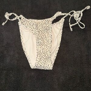 Women’s Swim Polka Dot Bikini Bottom with Tie Sides